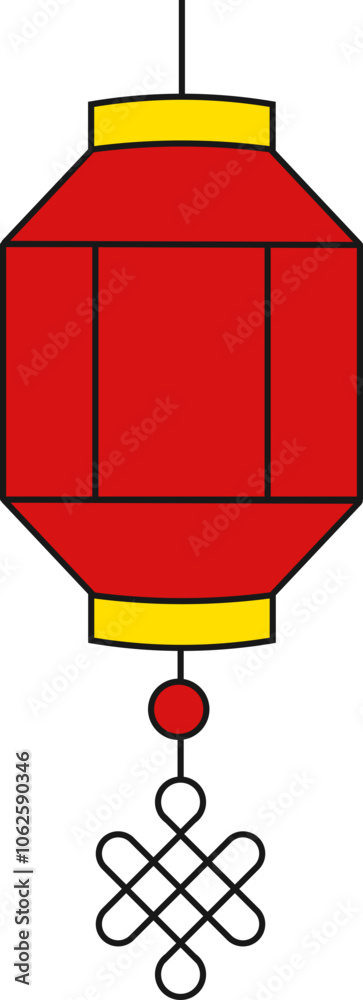 Chinese New Year Lantern Decoration For Templet Design Chinese New Year Lantern Decoration For Templet Design