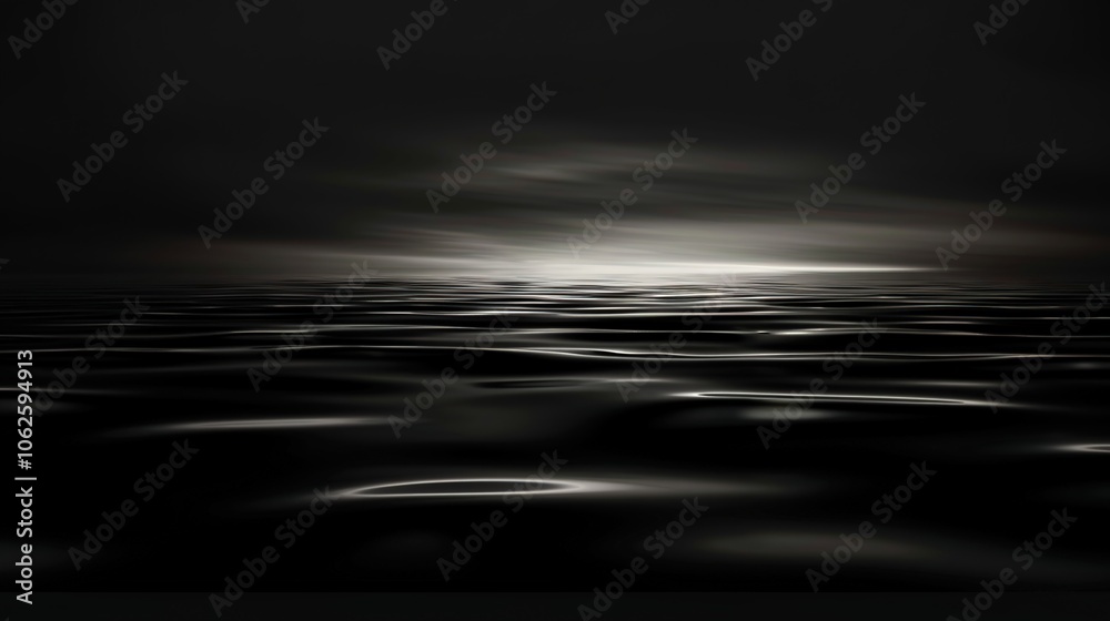 Dark black calm background offers a serene and mysterious atmosphere. A peaceful backdrop that exudes an air of elegance Dark black calm background offers a serene and mysterious atmosphere. A peaceful backdrop that exudes an air of elegance