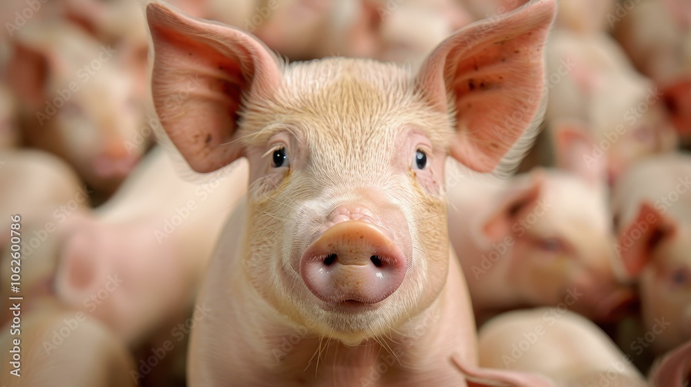 Discover the charm of ecological pigs and their piglets on the farm, where sustainability meets adorable livestock. Discover the charm of ecological pigs and their piglets on the farm, where sustainability meets adorable livestock.