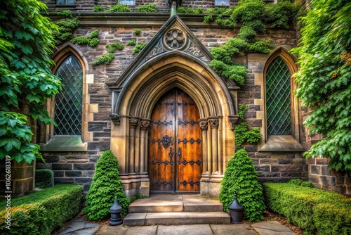 St. Edward's Church Door Inspiration for Epic Fantasy Tales in Urban Exploration Photography