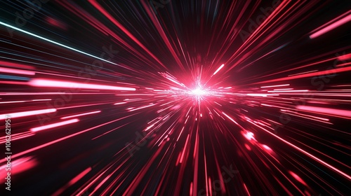 Glowing technology background