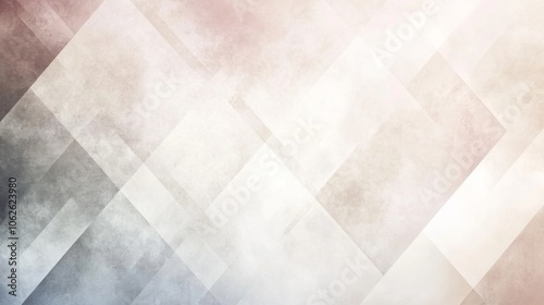 Abstract Geometric Background with Soft Overlapping Shapes