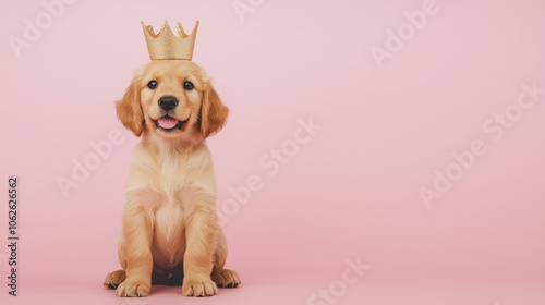 Golden Puppy King: Adorable...