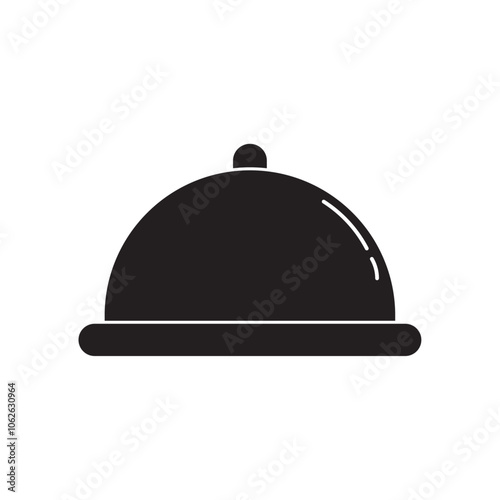 food tray flat icon vector