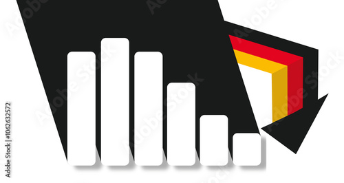 Diagram, bar chart as bad e...