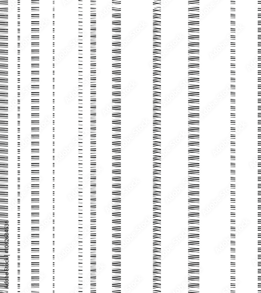 Small particles form vertical stripes. Small particles form vertical stripes.