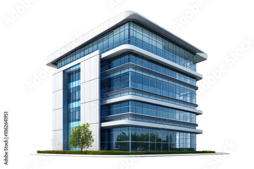 PNG image of Modern office building