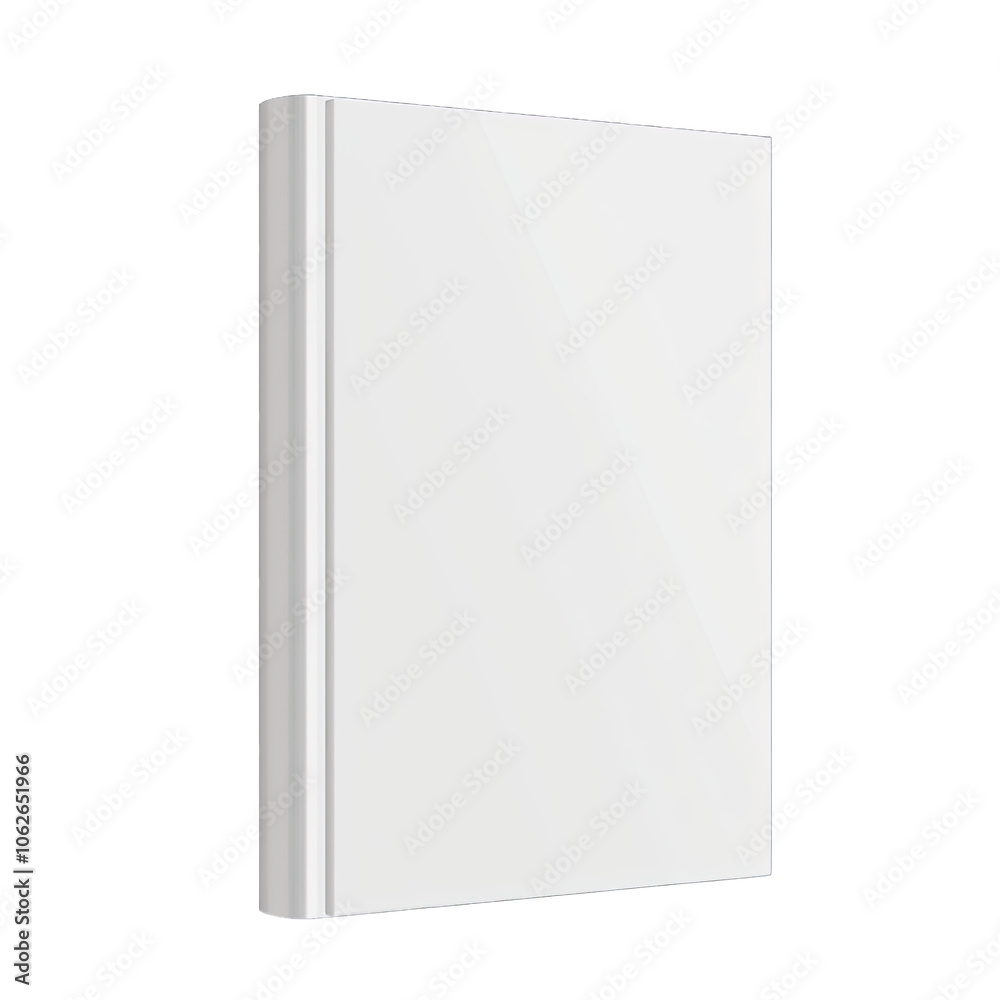 Vector Mockup Template of Blank Closed Magazine or Booklet Design Vector Mockup Template of Blank Closed Magazine or Booklet Design