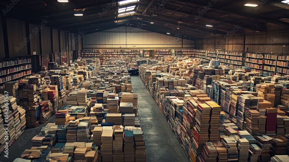 Warehouse Full Of Books