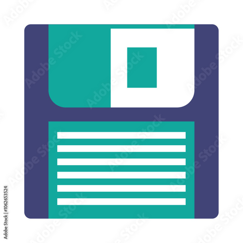 floppy disk technology icon