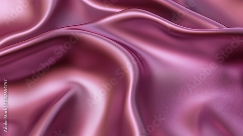 Smooth, flowing pink silk fabric with subtle wrinkles and highlights.