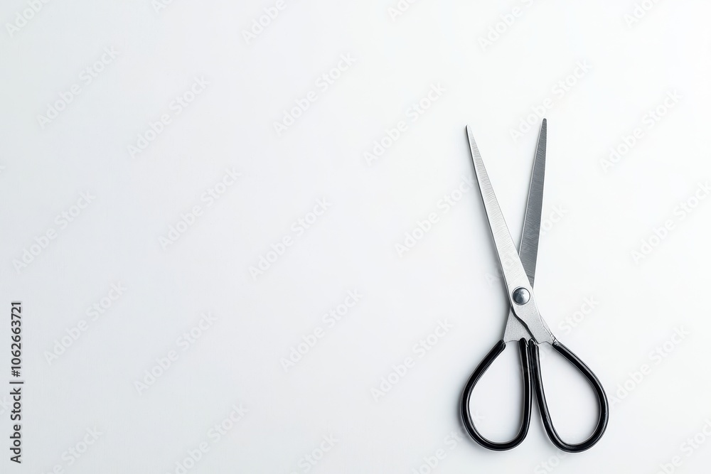 Scissors on a Clean White Background Scissors on a Clean White Background