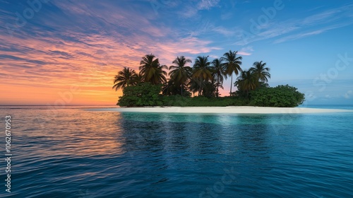 Magnificent tropical island...