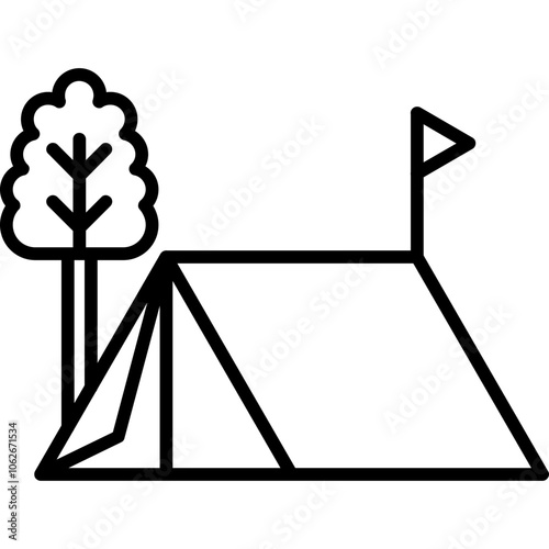 Tent Icon