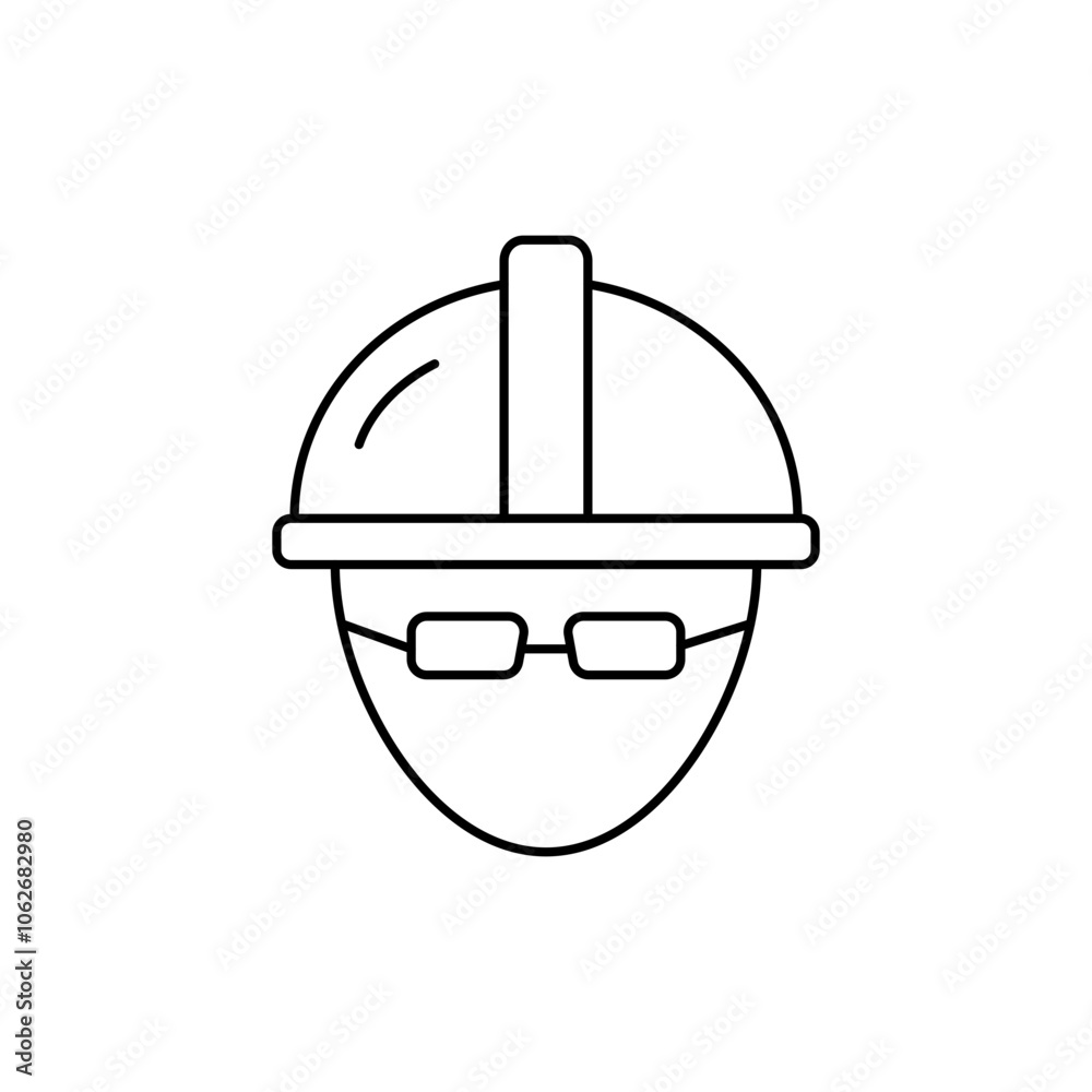 Senior architect icon outline Senior architect icon outline