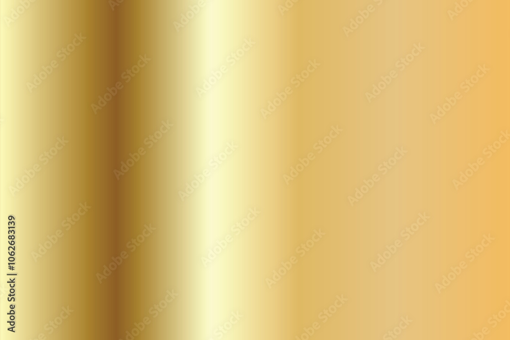 Obraz premium Gold texture seamless pattern. Light realistic, shiny, metallic empty golden gradient template. Abstract metal decoration. Design for wallpaper, background, wrapping, fabric etc. Vector Illustration