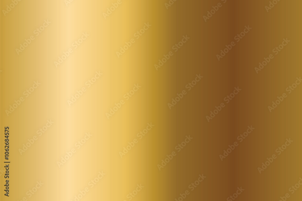 Obraz premium Gold texture seamless pattern. Light realistic, shiny, metallic empty golden gradient template. Abstract metal decoration. Design for wallpaper, background, wrapping, fabric etc. Vector Illustration