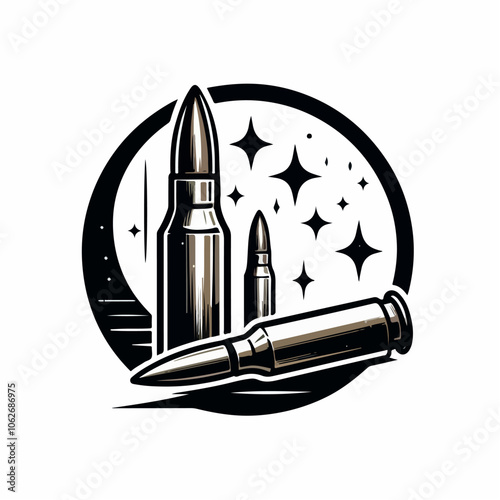 bullet logo illustration
