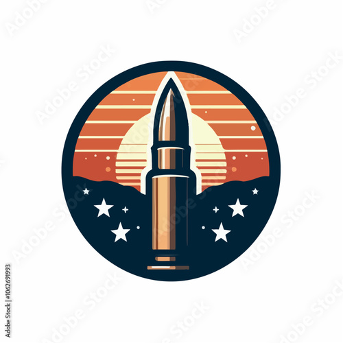 bullet logo illustration