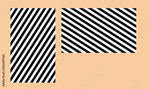 Black and white diagonal rectangular vector illustration for wallpaper, background, banner, flyer, social media story, and page layout design.