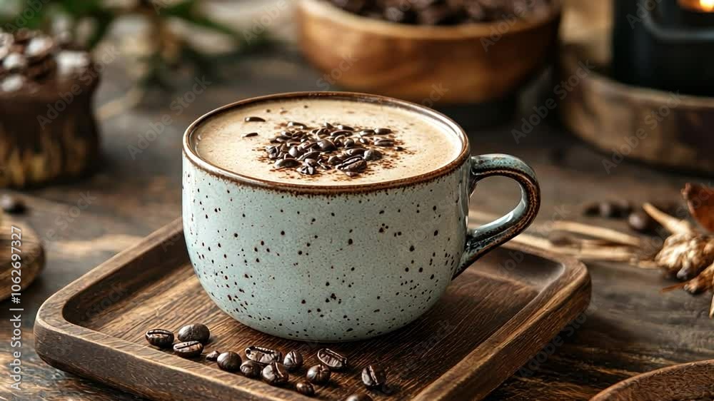 Milk in a cup, steaming slightly, possibly paired with a breakfast setting, Milk in a cup, steaming slightly, possibly paired with a breakfast setting,