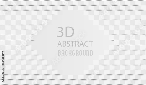 White abstract texture. Vector background 3d paper art style can be used in cover design, book design, poster, cd cover, flyer, website backgrounds or advertising. Adobe Stock.