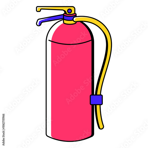 Fire Extinguisher Illustration
