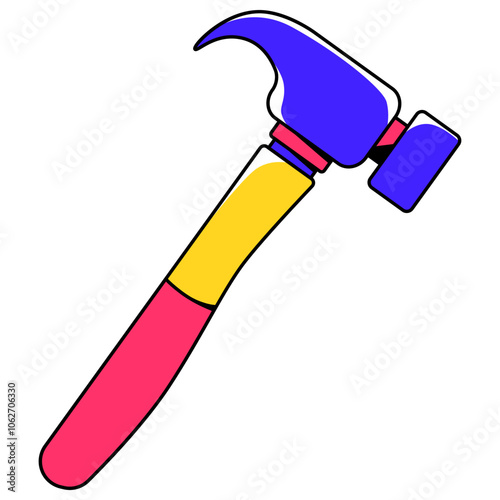 Hammer Tool Illustration