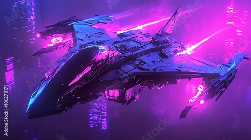 Explore the futuristic fighter jet with angular design and dynamic energy shield in stunning double exposure