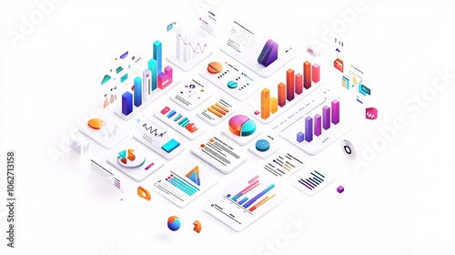 Explore the power of double-exposure in modern digital marketing dashboards with a sleek interface for data visualization