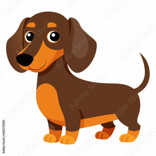 dachshund dog cartoon