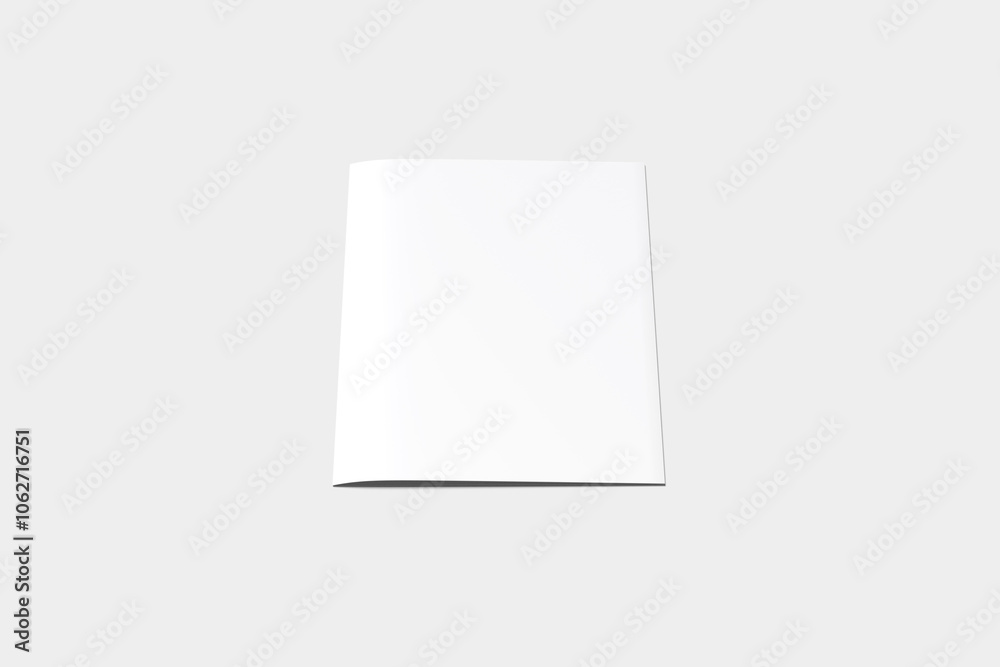 A4 Bifold Brochure Blank Background
