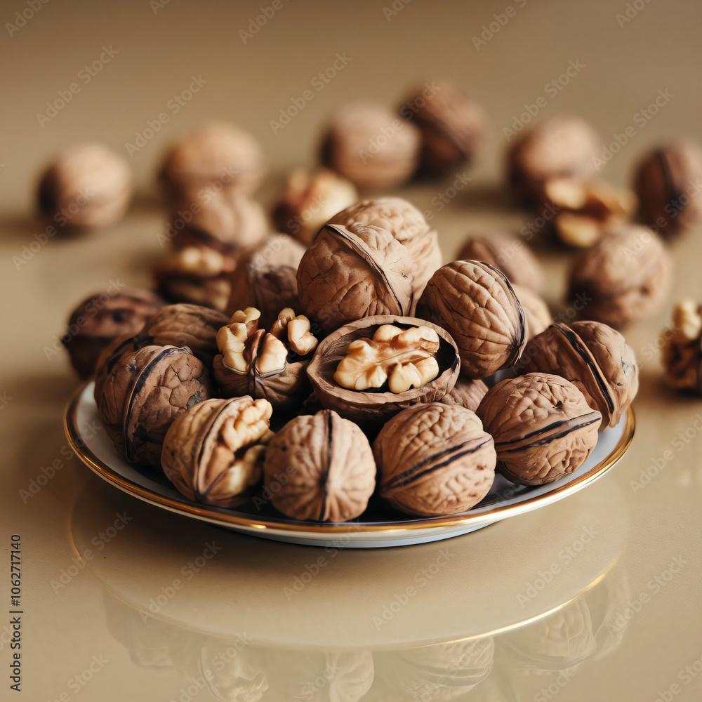 Healthy Walnuts on a Plate – A Nutritious Snack for Workout, Fitness, and Wellness Benefits Healthy Walnuts on a Plate – A Nutritious Snack for Workout, Fitness, and Wellness Benefits