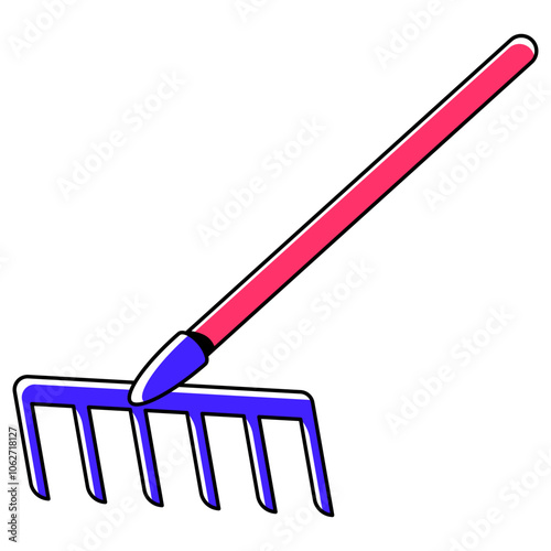 Rake Tool Illustration