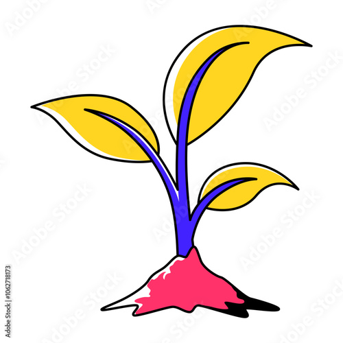 Plant Sprout Illustration
