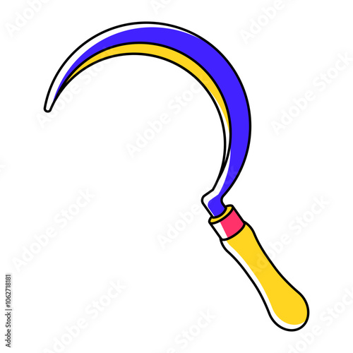 Sickle Blade Illustration