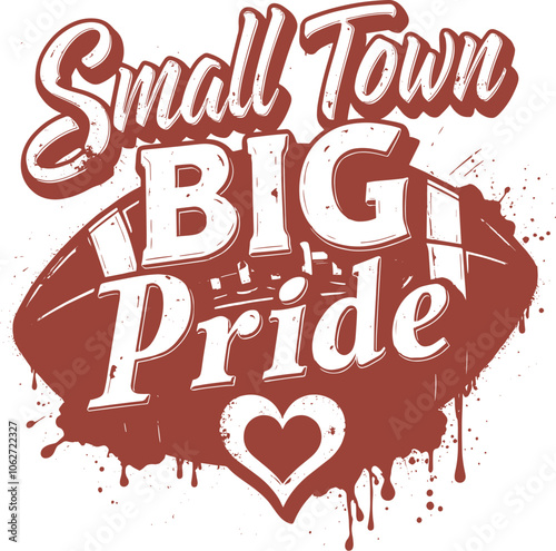 Typography Vector Graphic Football SVG T-shirt Design