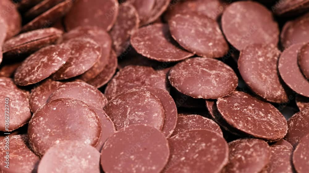 Chocolate Disks in Motion
