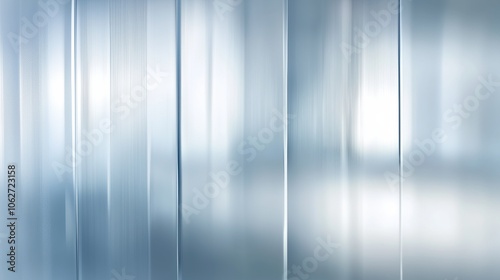 Delicate, translucent glass with gentle reeded patterns, evoking simplicity and sophistication.