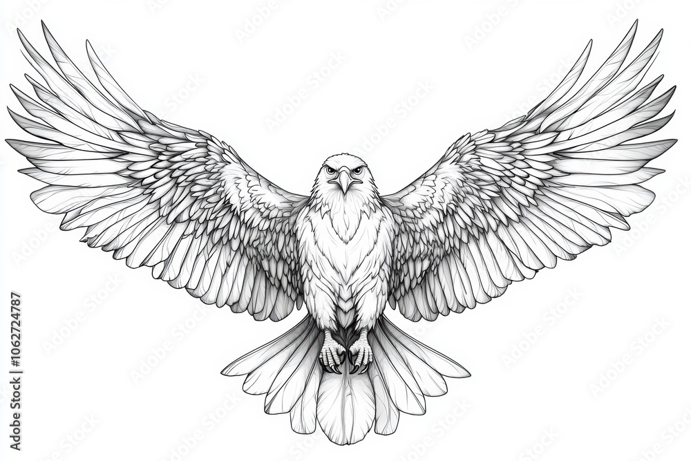 Obraz premium tree with roots, vector isolated on white background, ai generated vector illustration