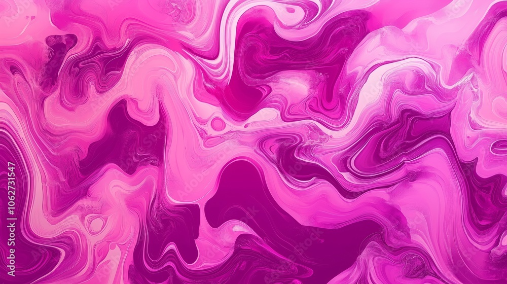 An exploration of vibrant pink fluidity in abstract design An exploration of vibrant pink fluidity in abstract design