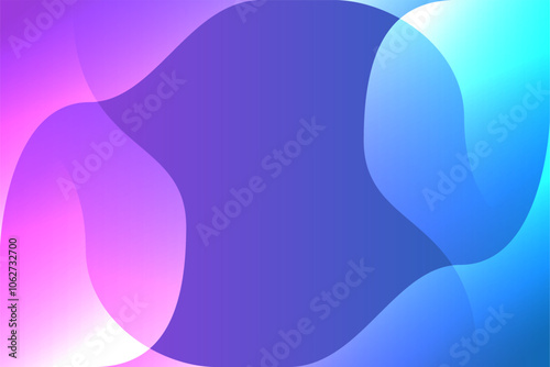 Pink And Blue Abstract Background Style