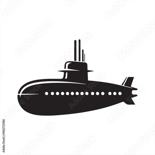 vector submarine ship
