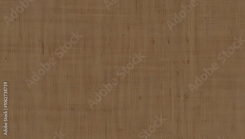 Minimal Burlap Fabric Background with Visible Stitching and Subtle Frays for a Rustic Appeal