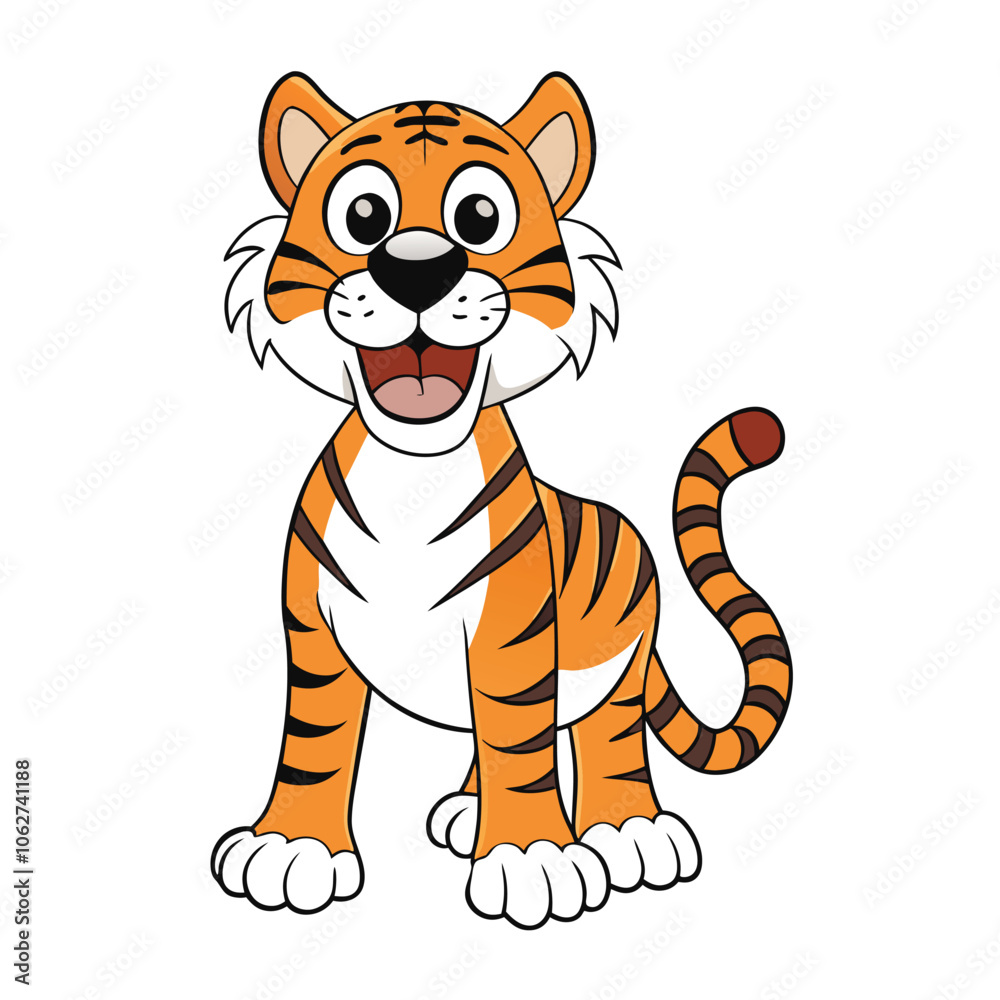 tiger cartoon character tiger cartoon character