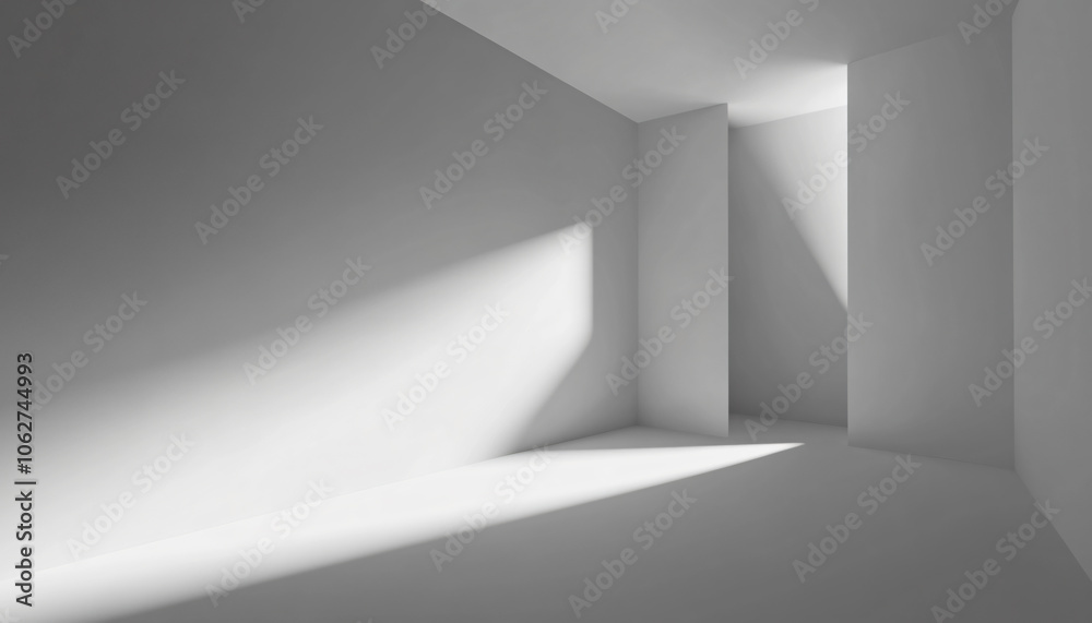 Fototapeta premium Minimalist and unique interior design in the house