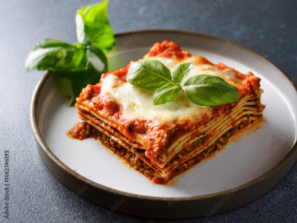 lasagna on a plate lasagna on a plate