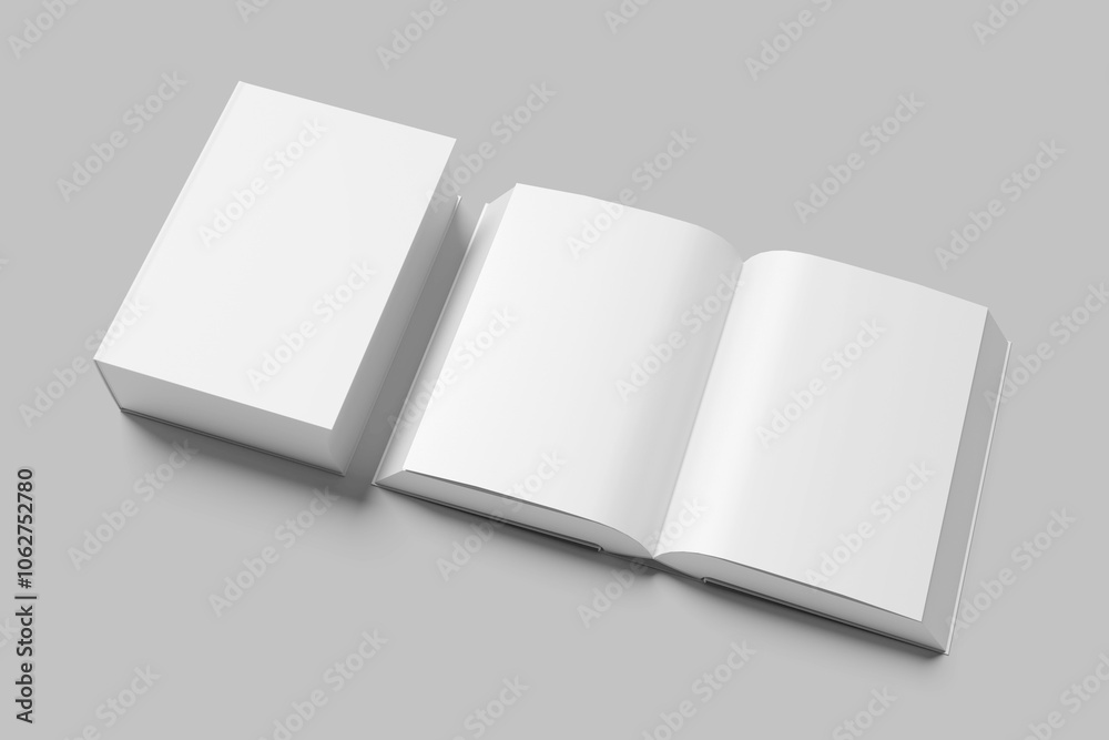 BLANK LARGE BOOK WHITE BLANK LARGE BOOK WHITE