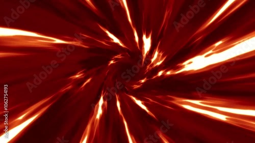 4D background. Background with a sense of speed. Radiant light and flames.