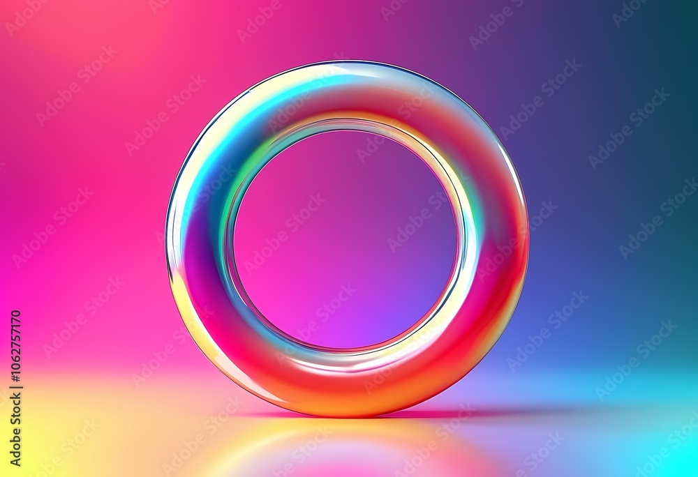 3D circle 3D circle